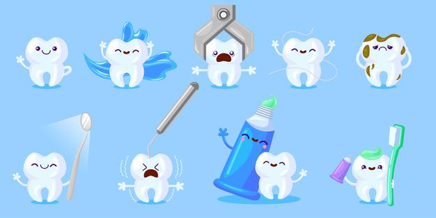 Cartoon-tooth-care-set 74855-15355